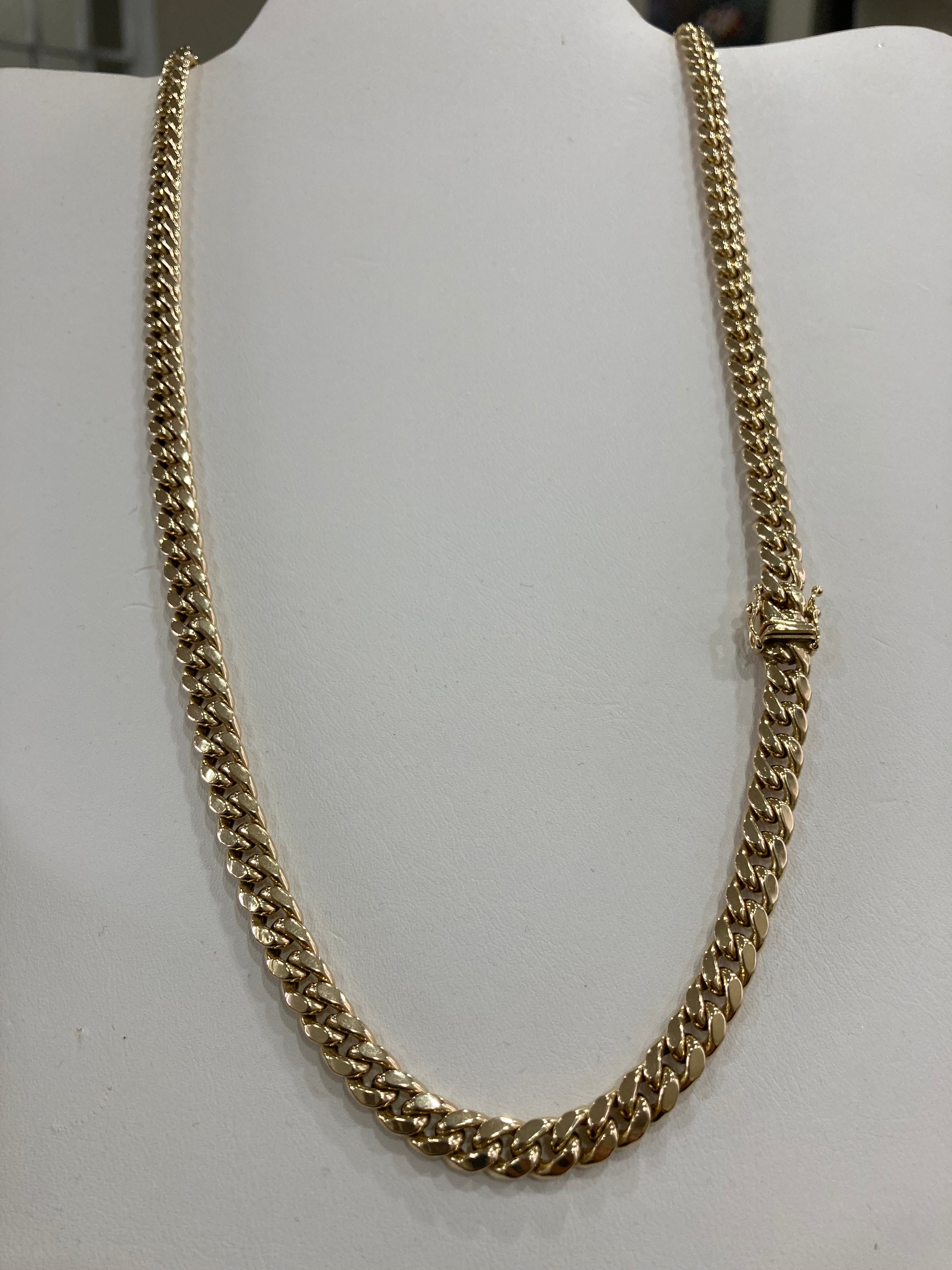 Solid Gold Marco-Style Necklace | 16”